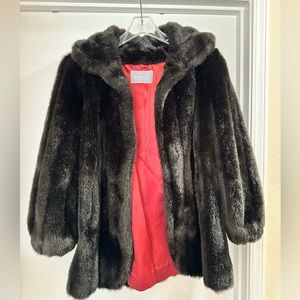 Vintage Faux Fur Coat